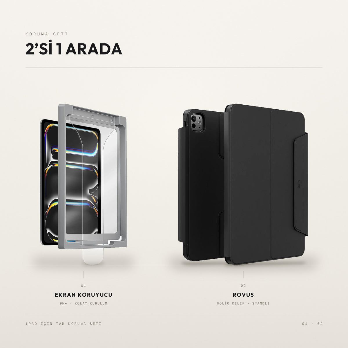 Rovus Koruma Paketi - iPad Pro 11'