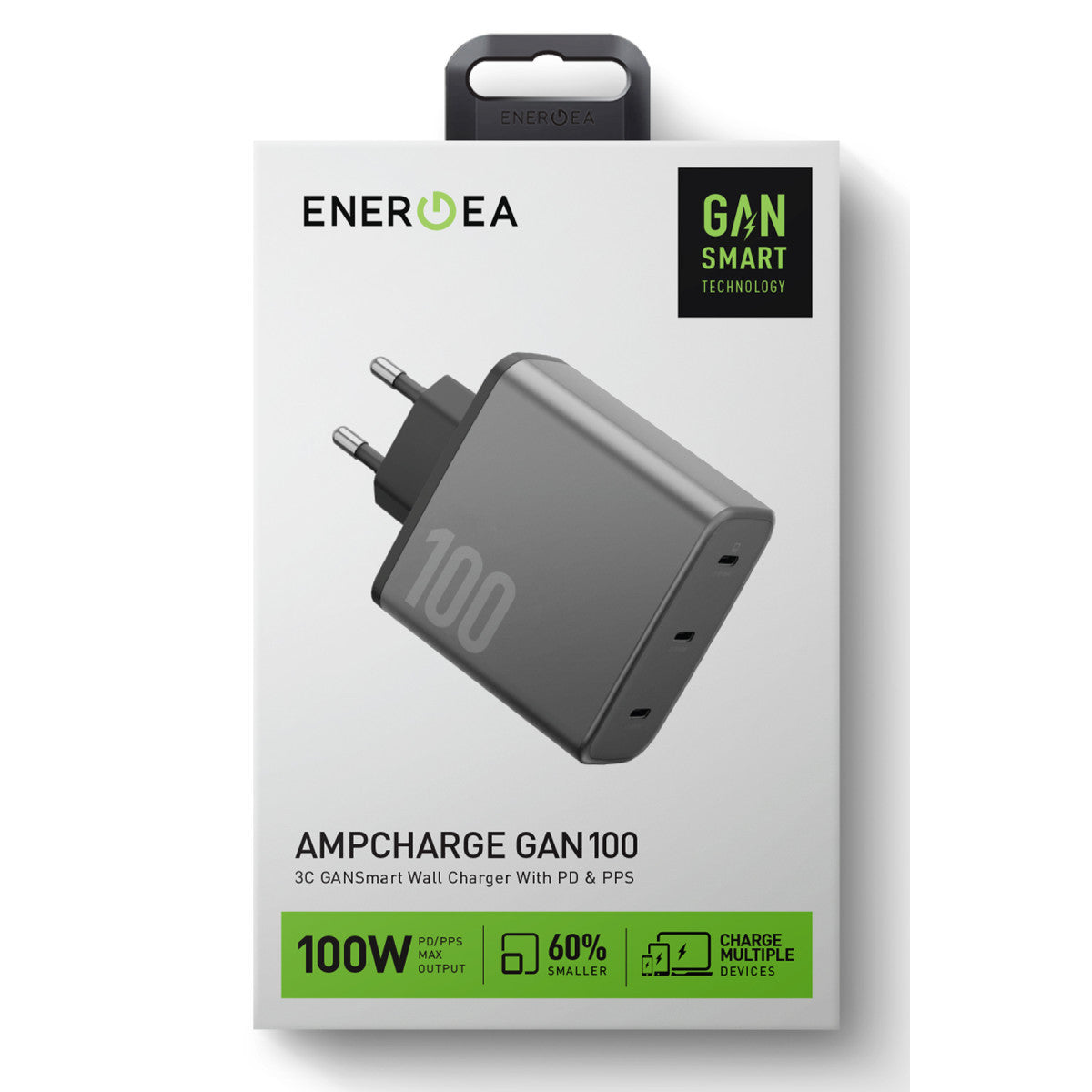 AmpCharge GaN100 Şarj Adaptörü