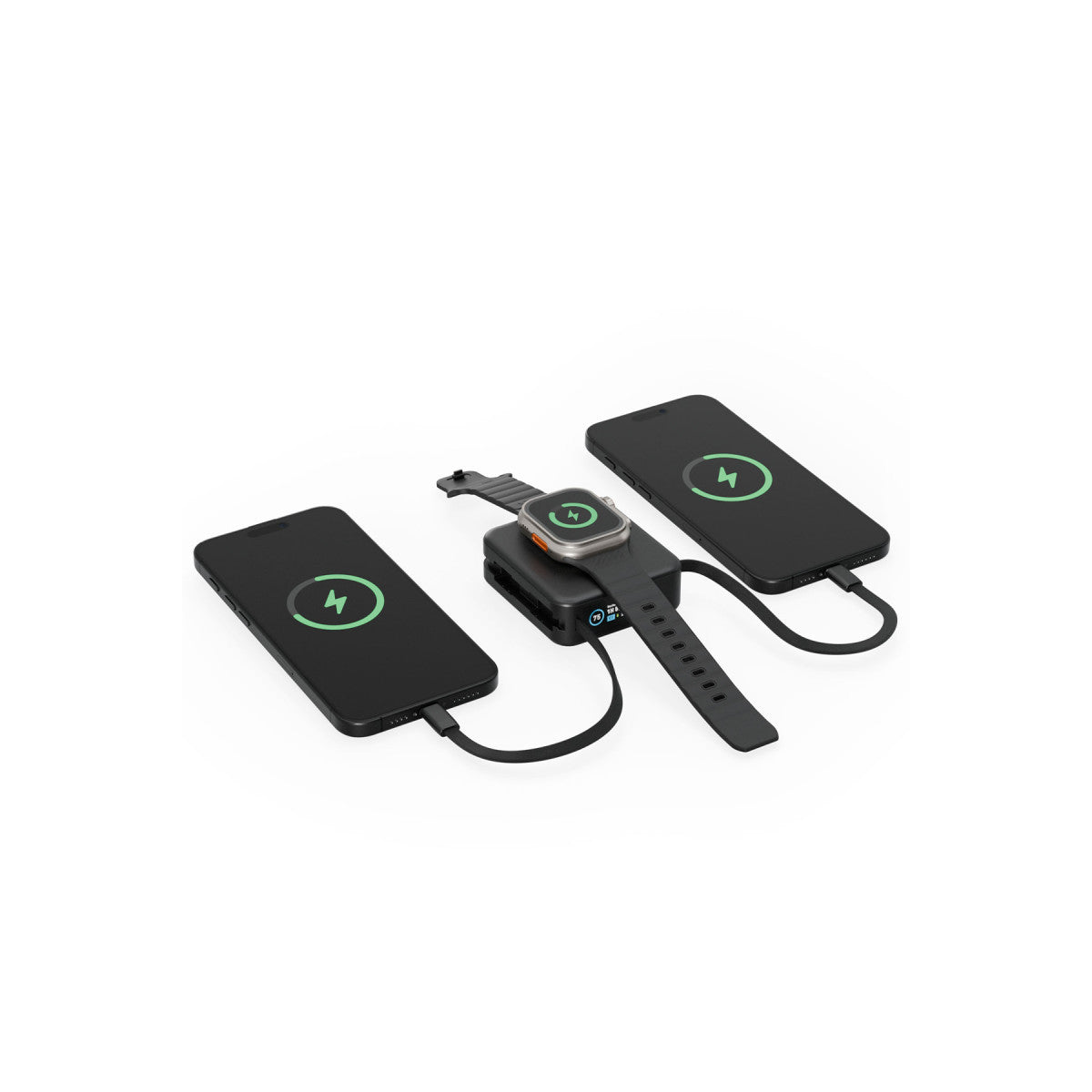 MagPac Mini Plus Qi2 Dijital Göstergeli 10.000mAh Magsafe Powerbank