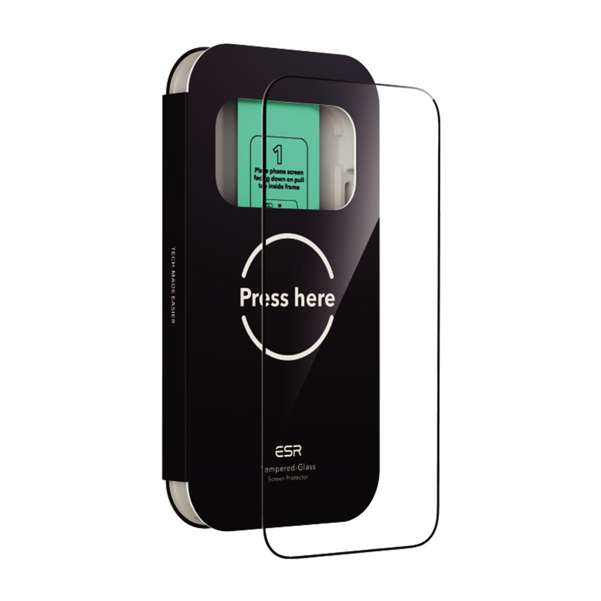 UltraFit Classic Kolay Kurulum Ekran Koruyucu - iPhone 16 Pro