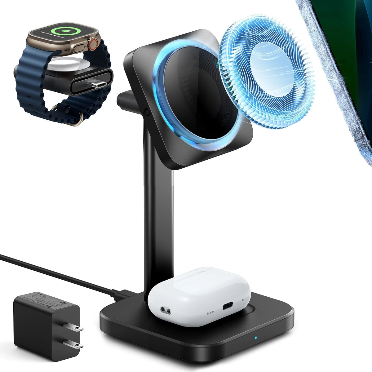 ESR HaloLock 3'ü 1 arada şarj