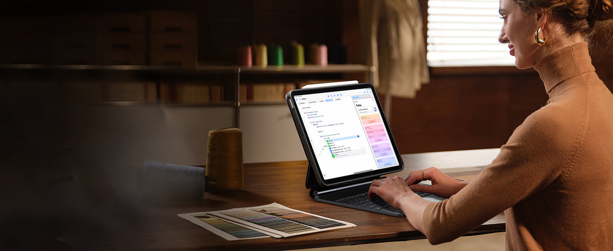 ESR iPad klavyeli kılıf ile çalışma
