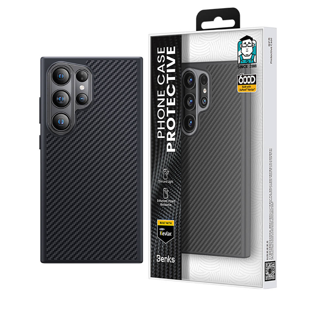 Karbon Hybrid Kevlar Kılıf - Samsung S24 Ultra