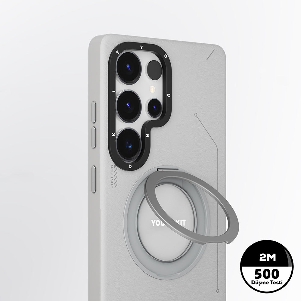 Tech Serisi Standlı Kılıf - Samsung S25 Ultra