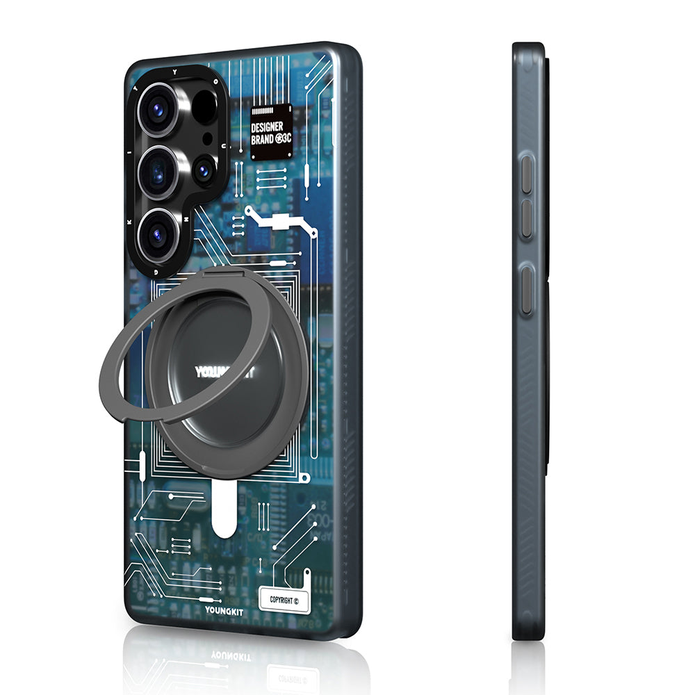 Technology Serisi Standlı Kılıf - Samsung S25 Ultra