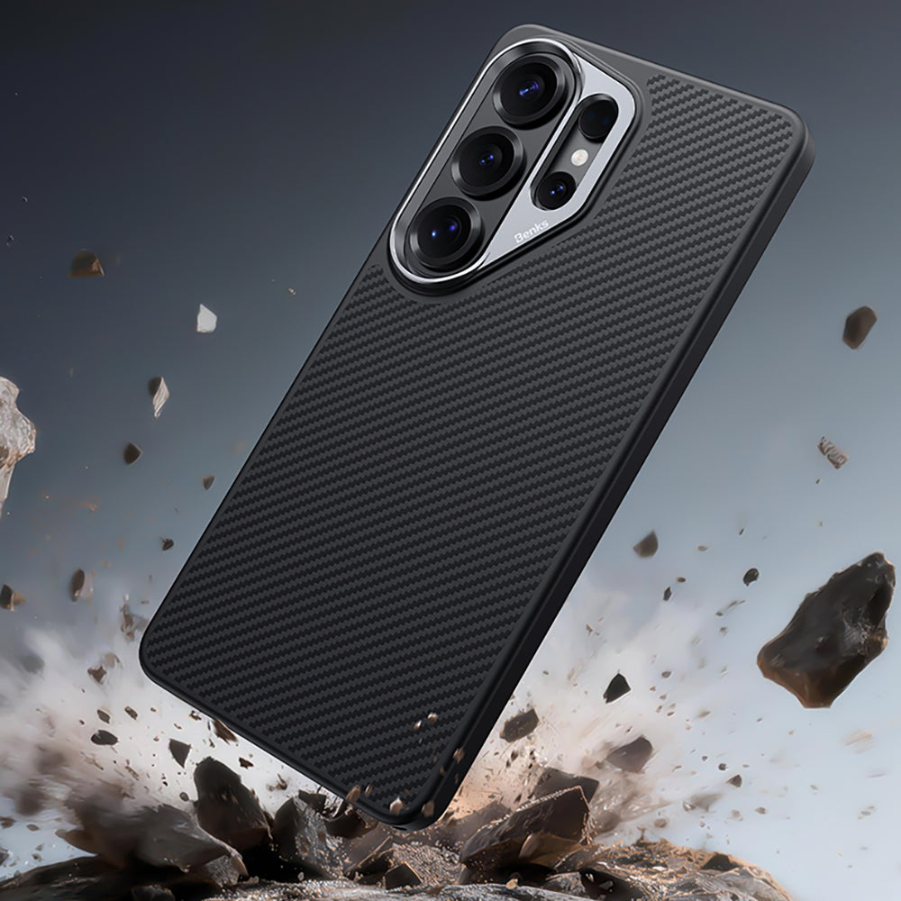 Karbon Hybrid Kevlar Kılıf - Samsung S26 Ultra