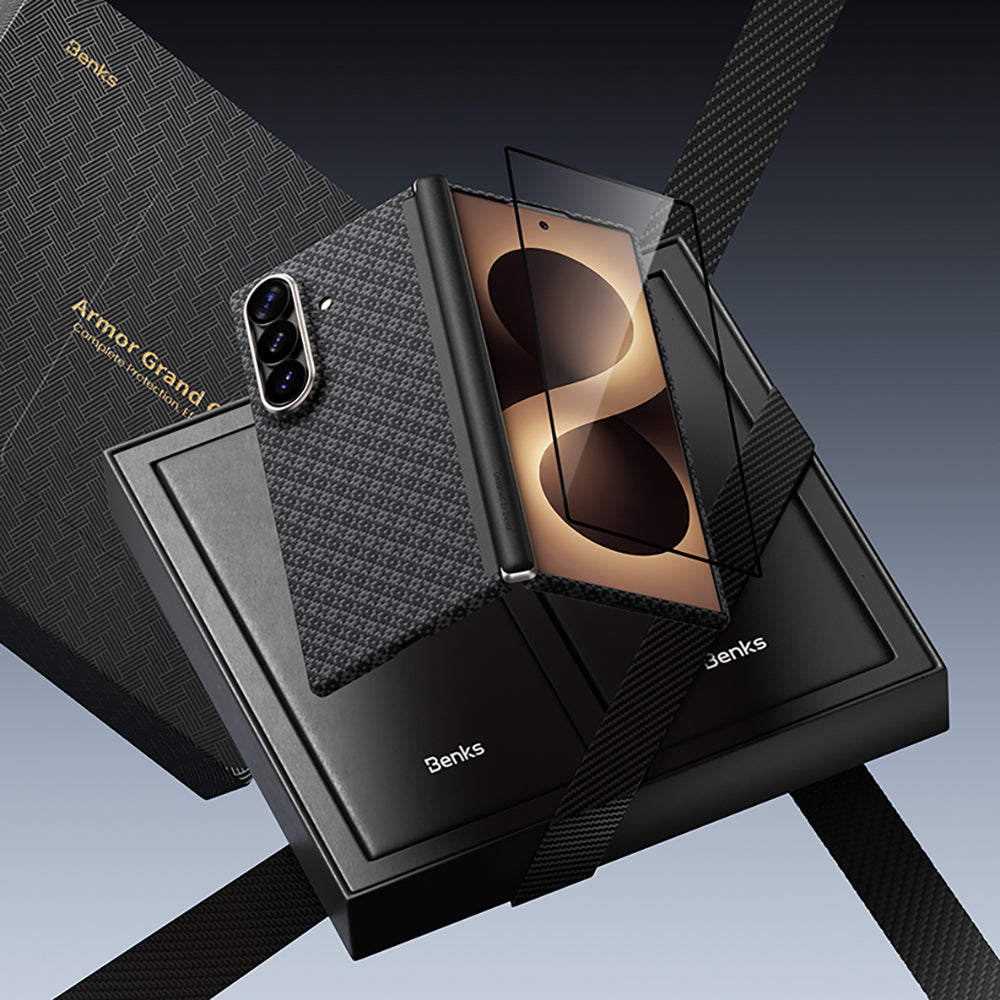 ArmorAir ArmorGrid Grand Combo Üçlü Aksesuar Seti - Samsung Z Fold 8 Ultra