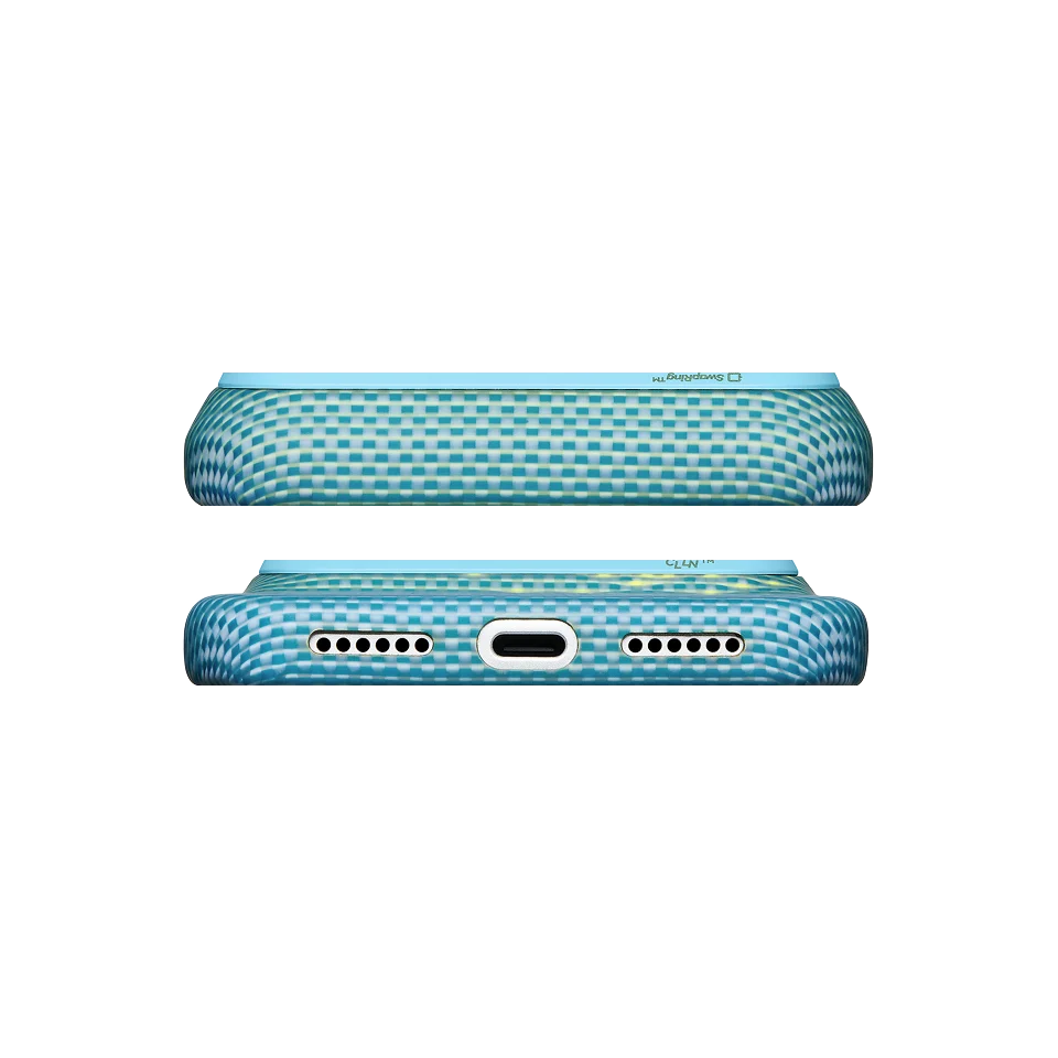 Glints of Gold Ultra Slim Serisi Aramid Fiber Kılıf - iPhone 18 Pro