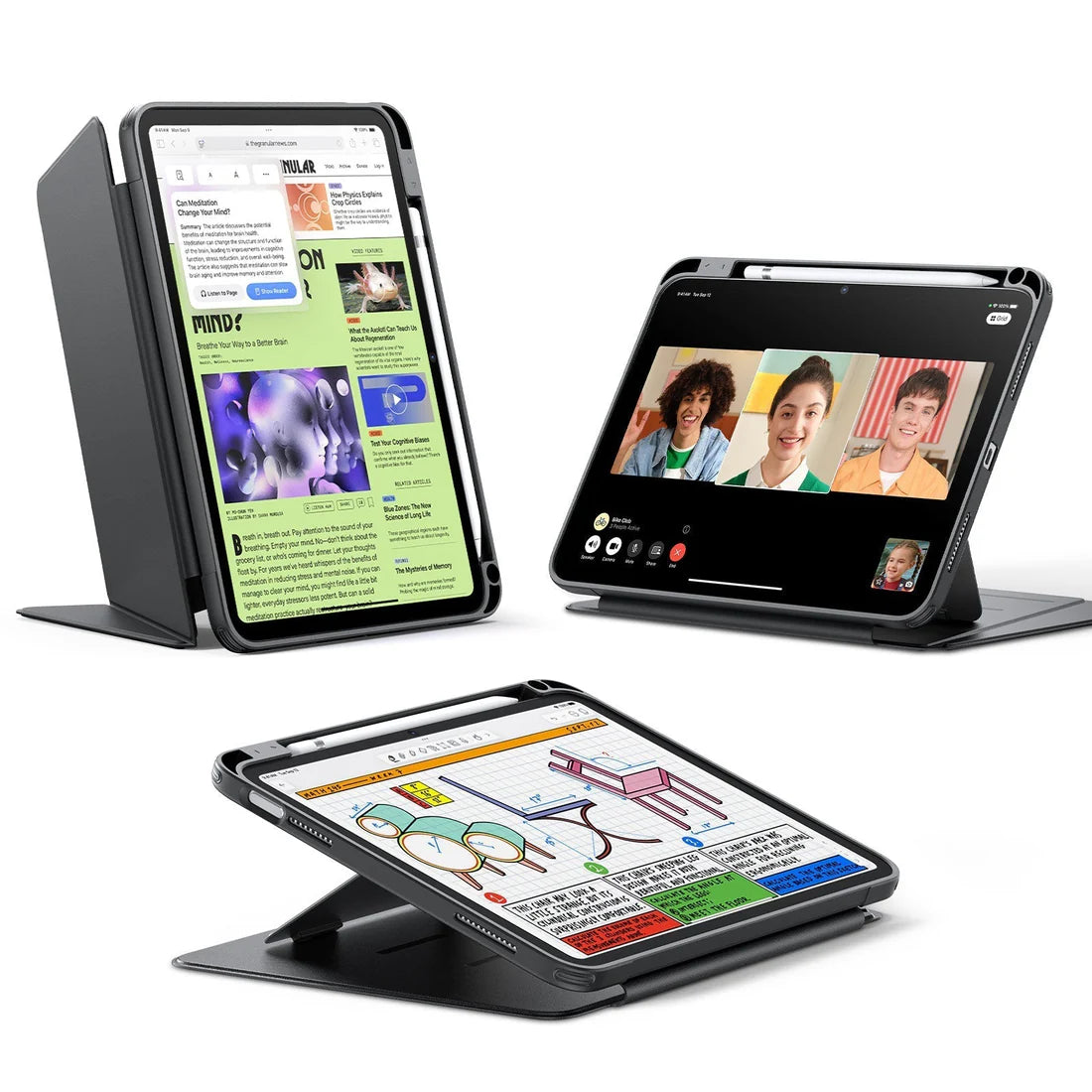 Flip Serisi Manyetik Kılıf - iPad Air 11'