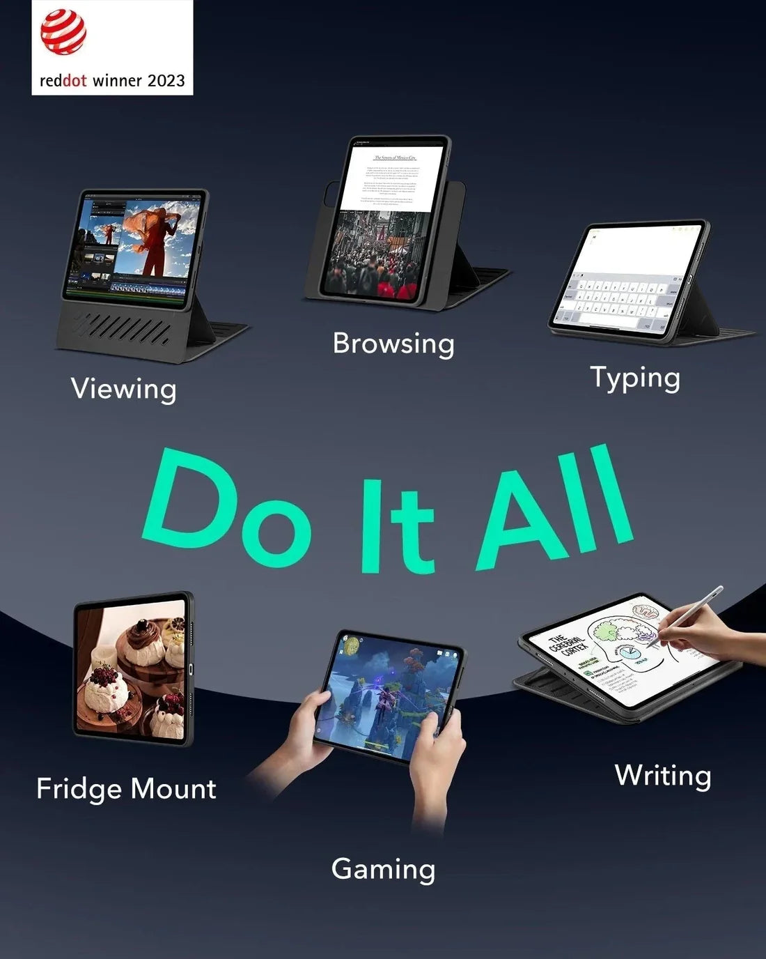 Shift Magnetic Serisi Kılıf - iPad Pro 11'