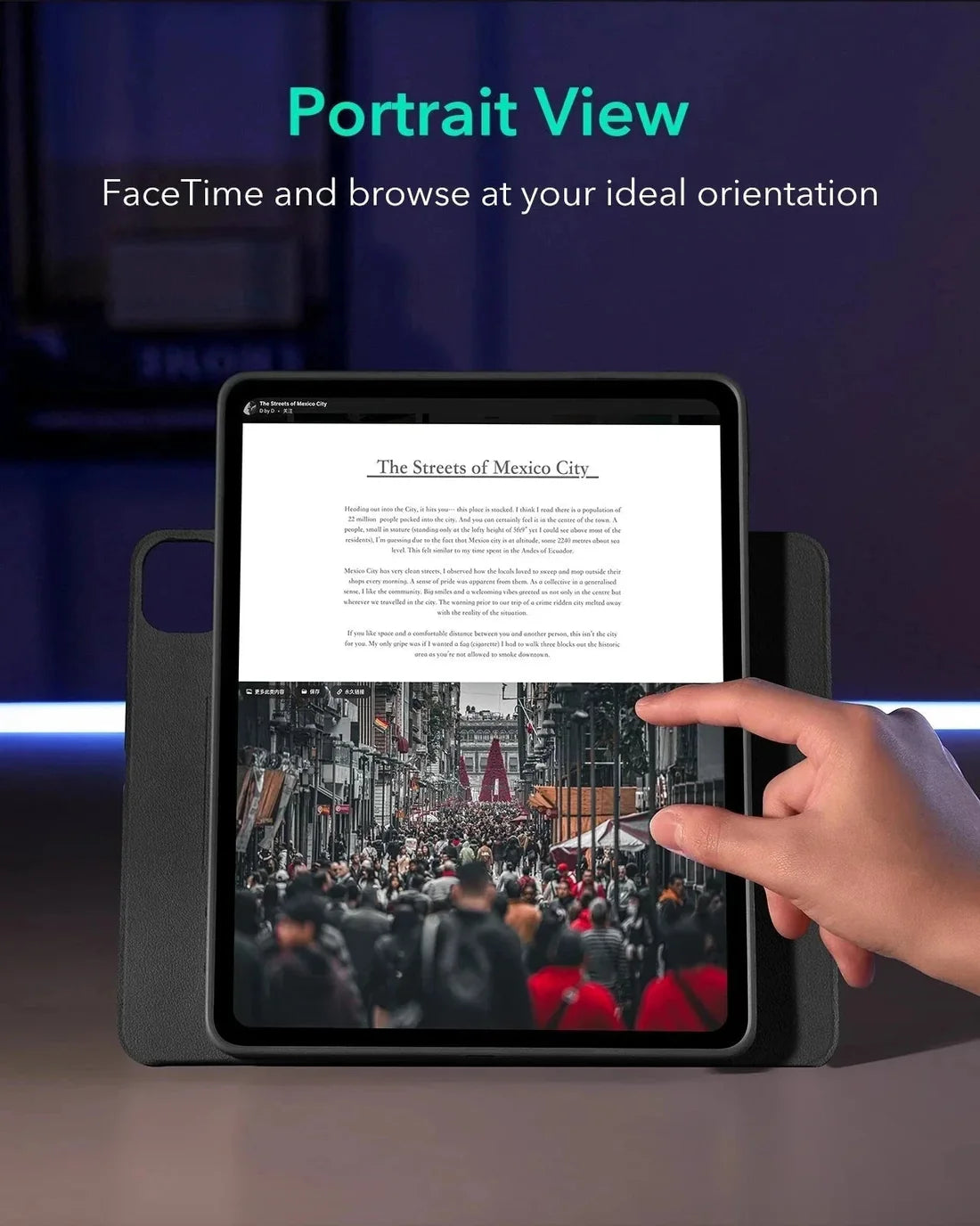 Shift Magnetic Serisi Kılıf - iPad Pro 11'