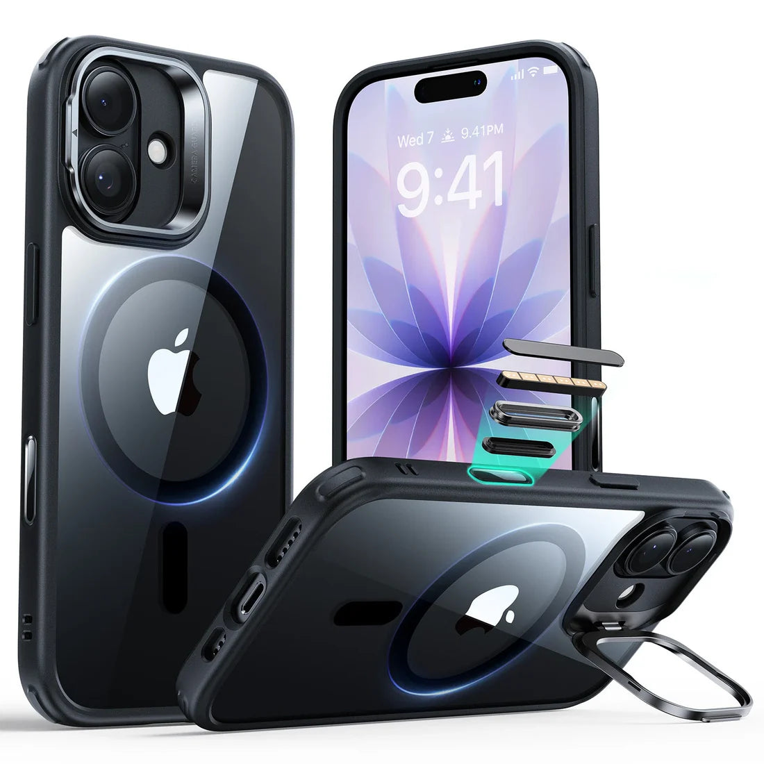 Classic Hybrid Serisi Standlı Kılıf - iPhone 17