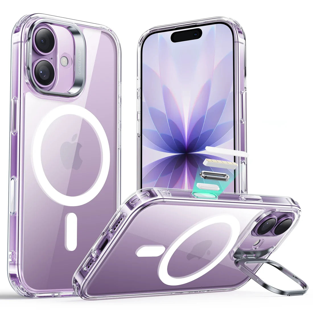 Classic Hybrid Serisi Standlı Kılıf - iPhone 17