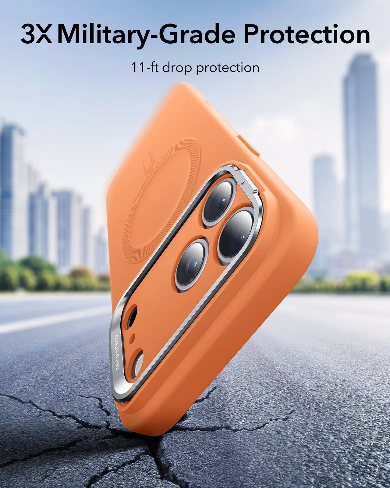 Cloud Soft Serisi Silicone Standlı Kılıf - iPhone 17 Pro