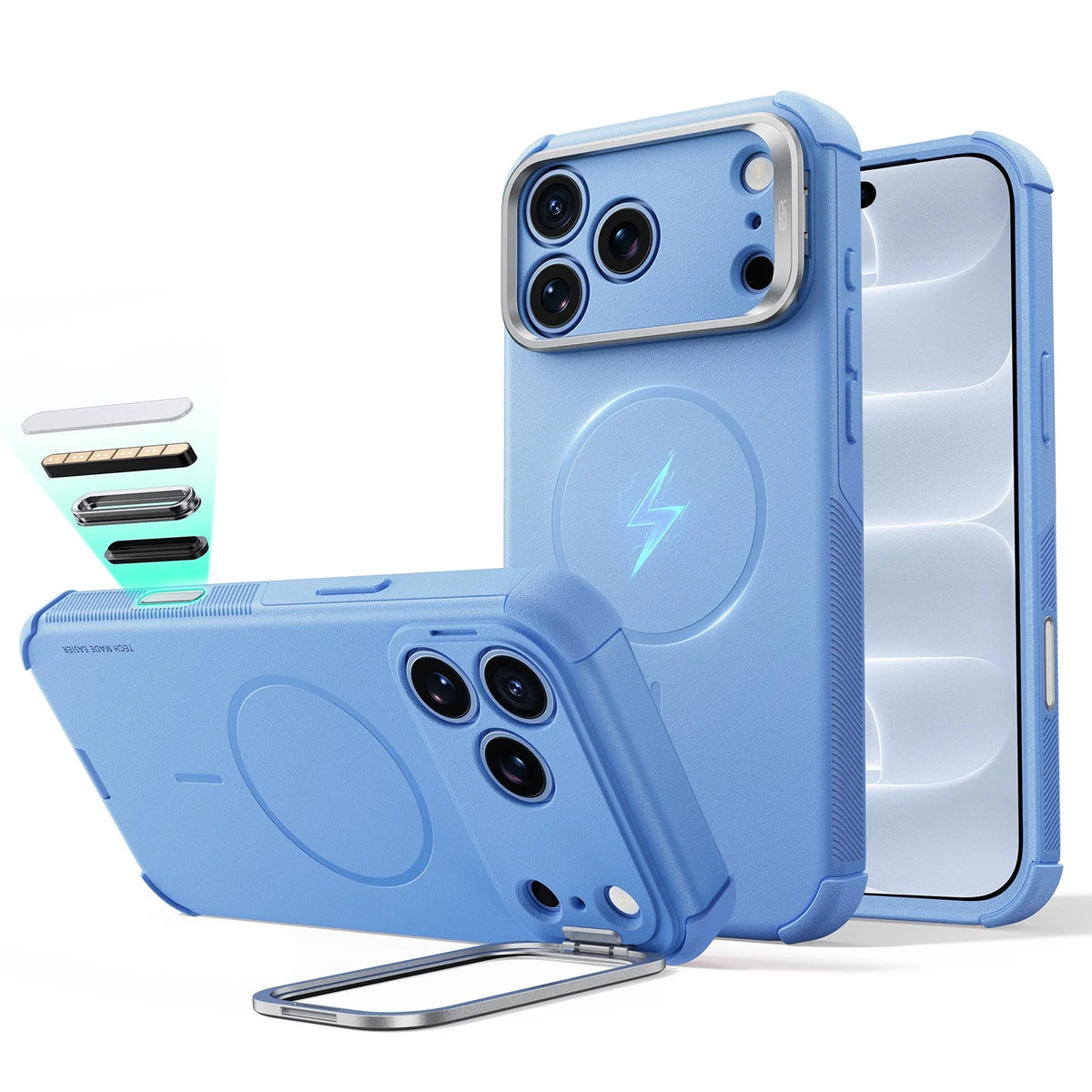 Cyber Tough Serisi Armor Kılıf - iPhone 18 Pro Max