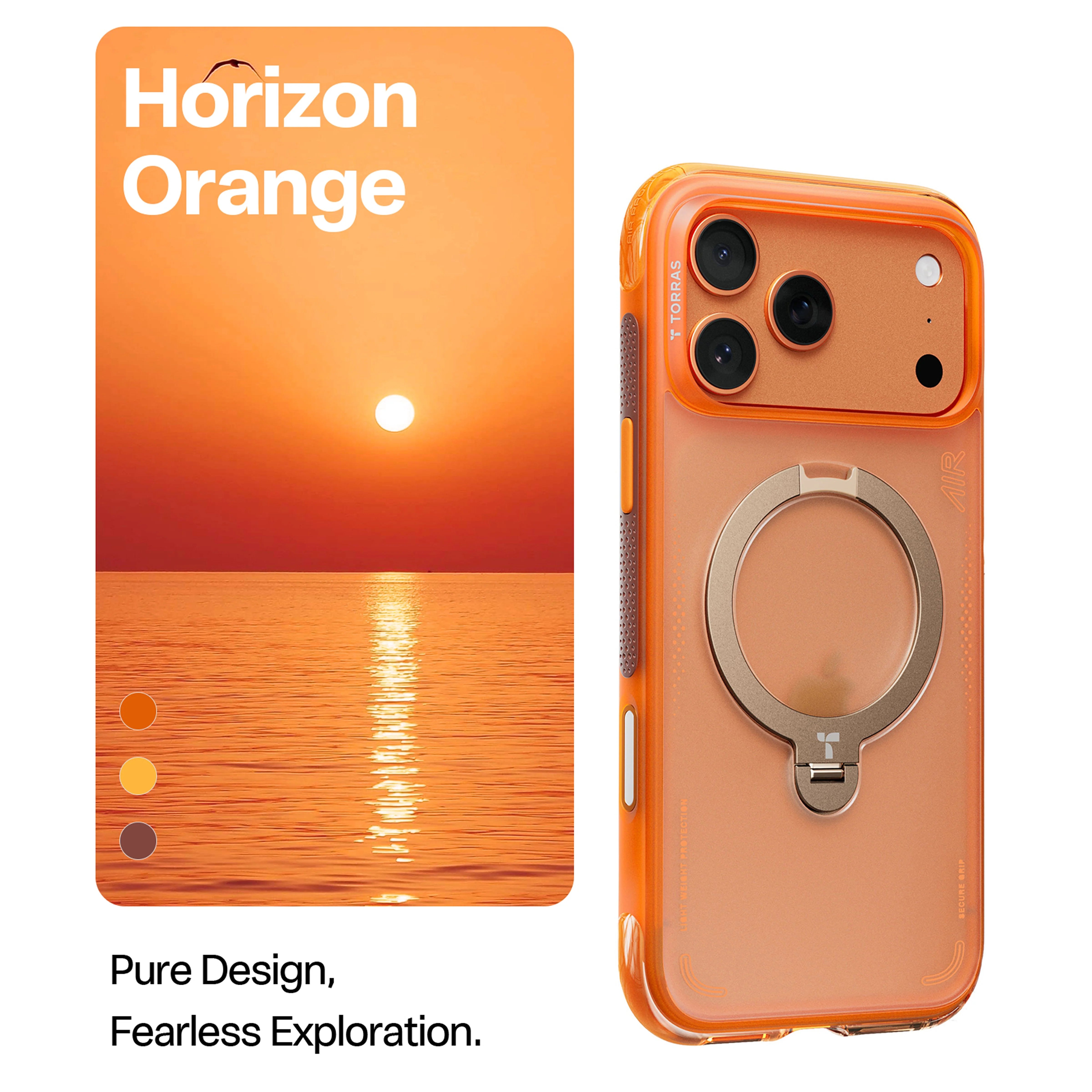 Ostand Q3 Air Serisi Kılıf - iPhone 17 Pro