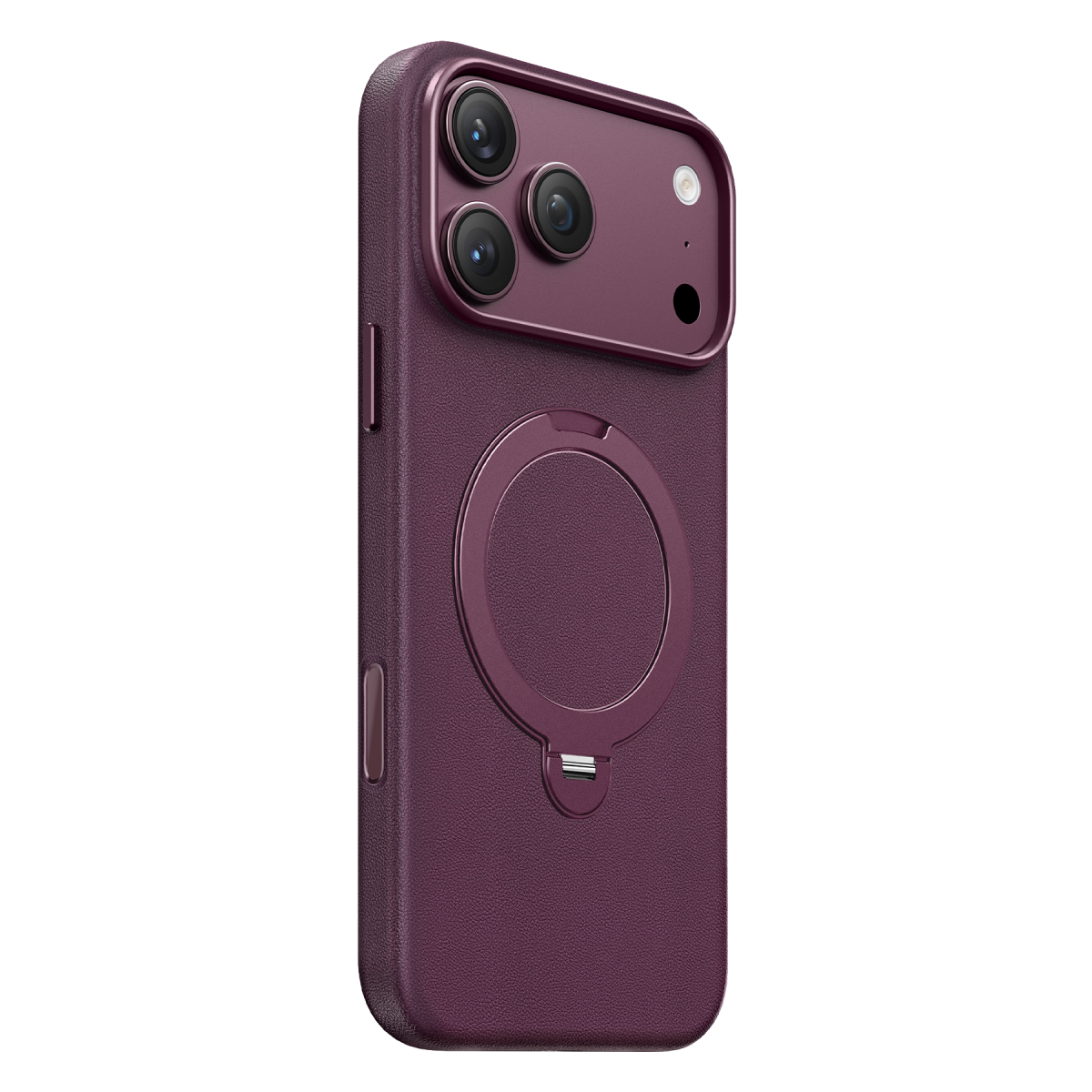 Mehold Serisi Standlı Deri Kılıf - iPhone 18 Pro
