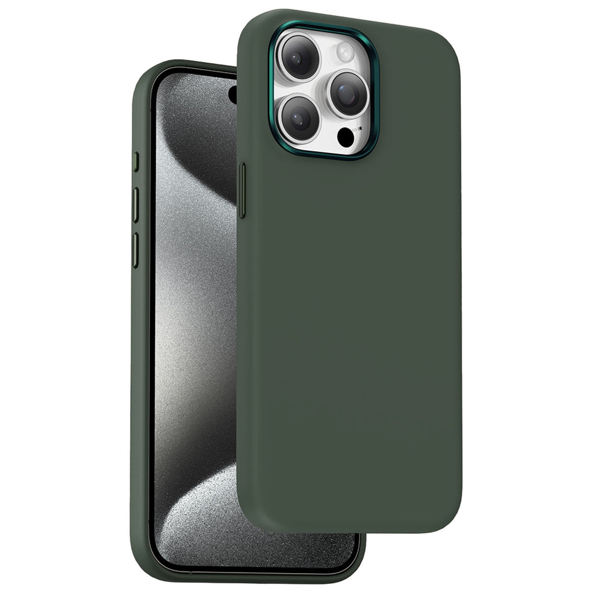 Rosana Silicone Serisi Kılıf - iPhone 15 Pro Max