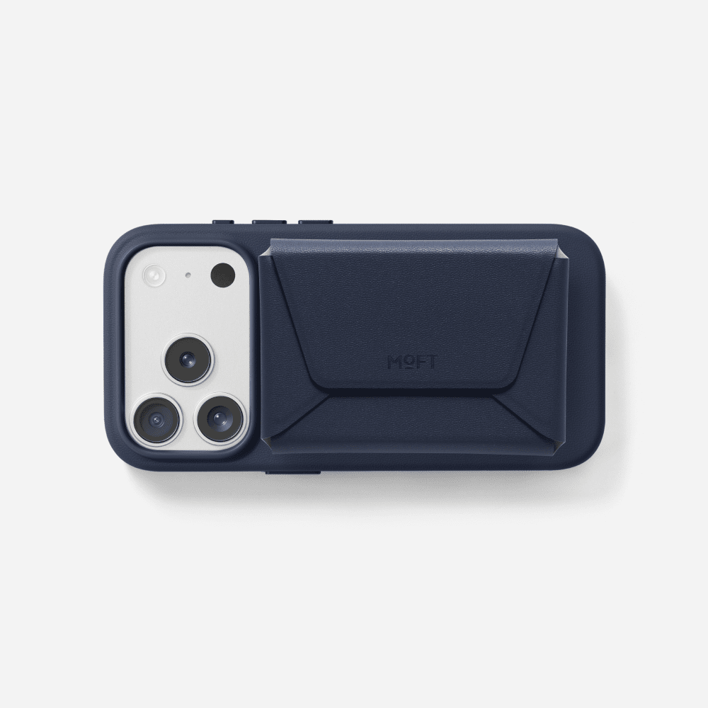 MOFT Agile Travel MagSafe Standlı Seyahat Kartlığı - Navy Blue