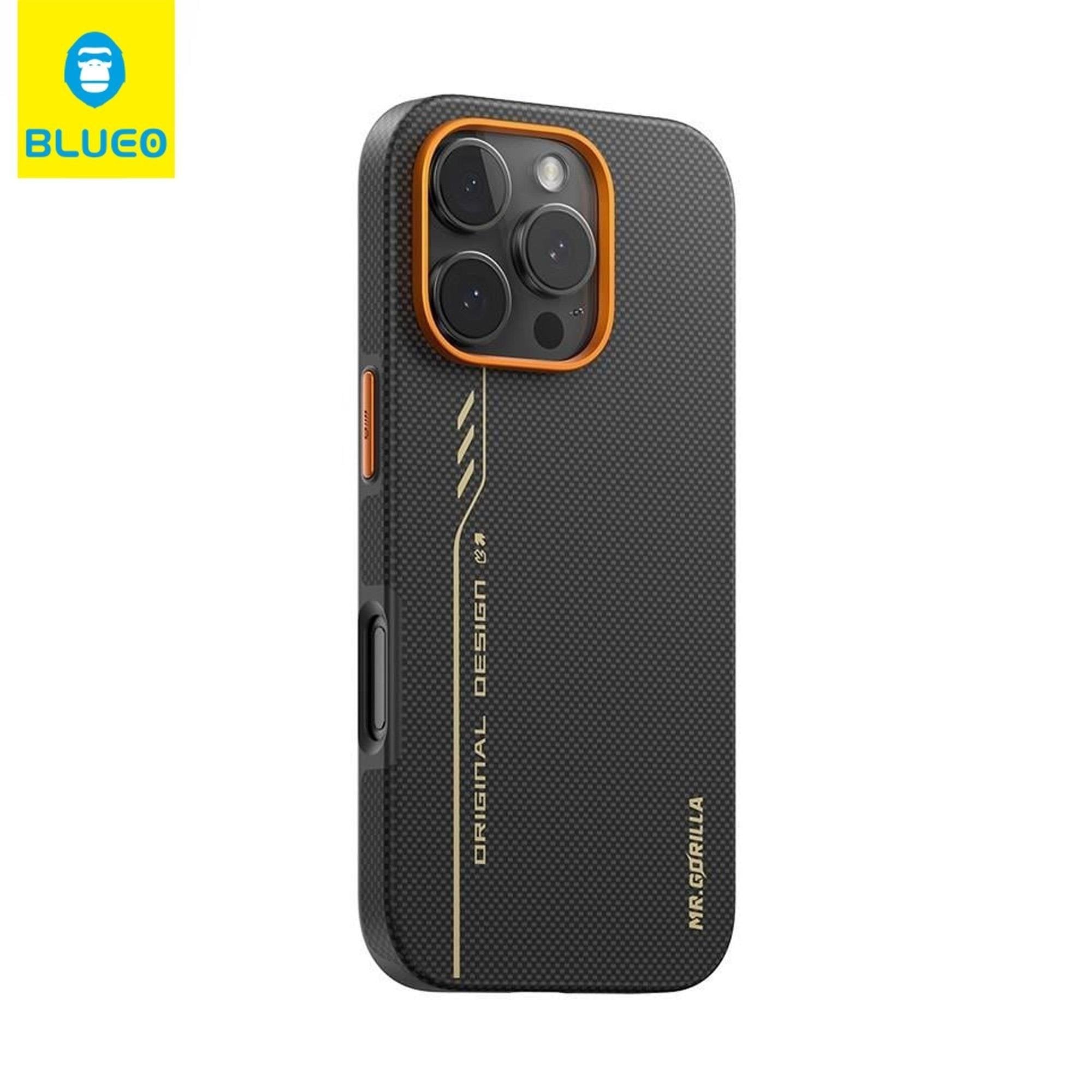 Orange Armor Aramid Fiber Kevlar Serisi Kılıf - iPhone 16 Pro