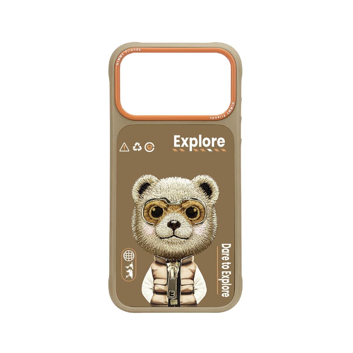 Cute Bear Serisi Kılıf - iPhone 17 Pro