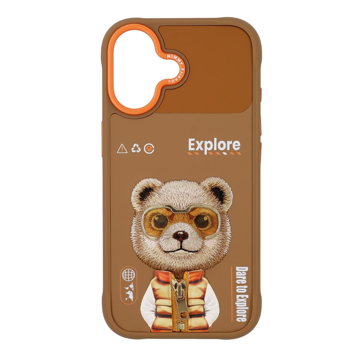 Brown Bear Serisi Kılıf - iPhone 17