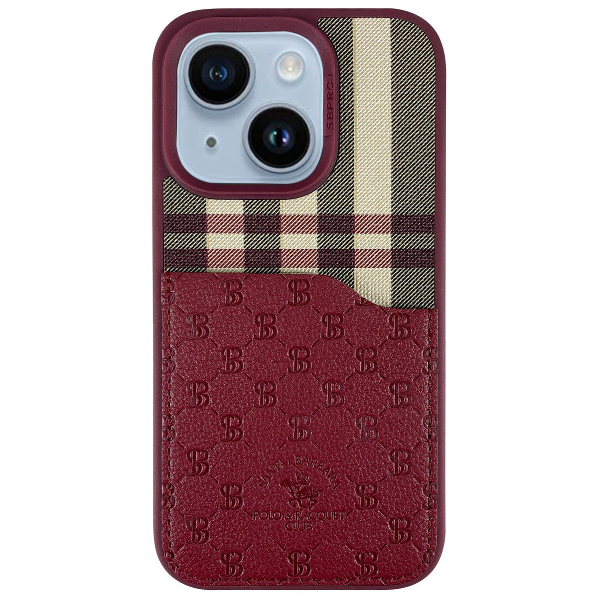 Racquet Club Plaid Kartvizitli Kılıf - iPhone 13