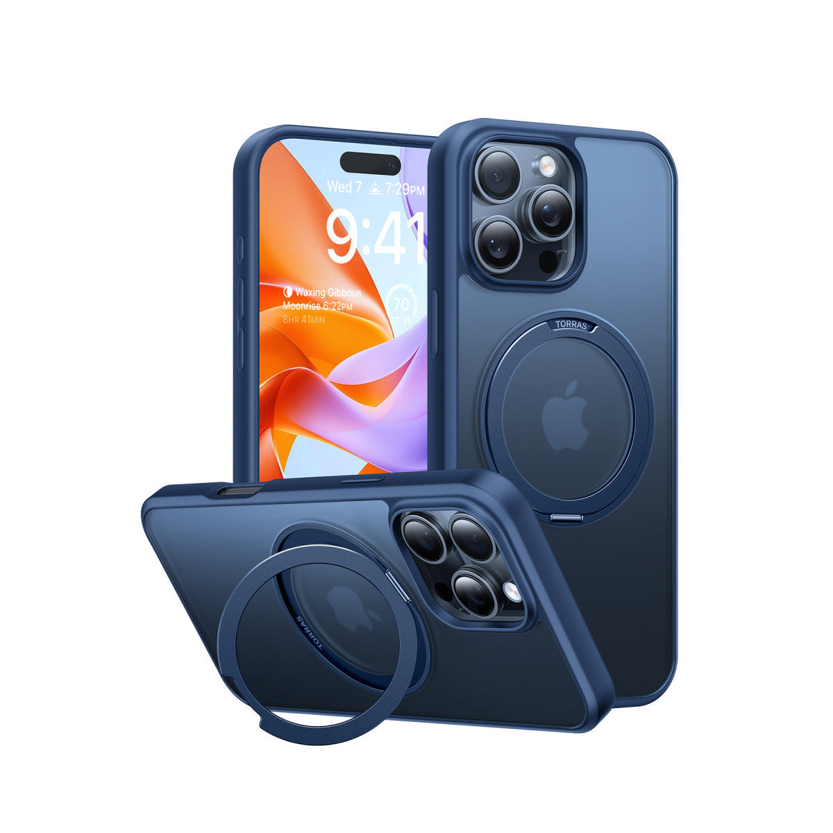 Ostand Pro Spin Serisi Kılıf - iPhone 16 Pro