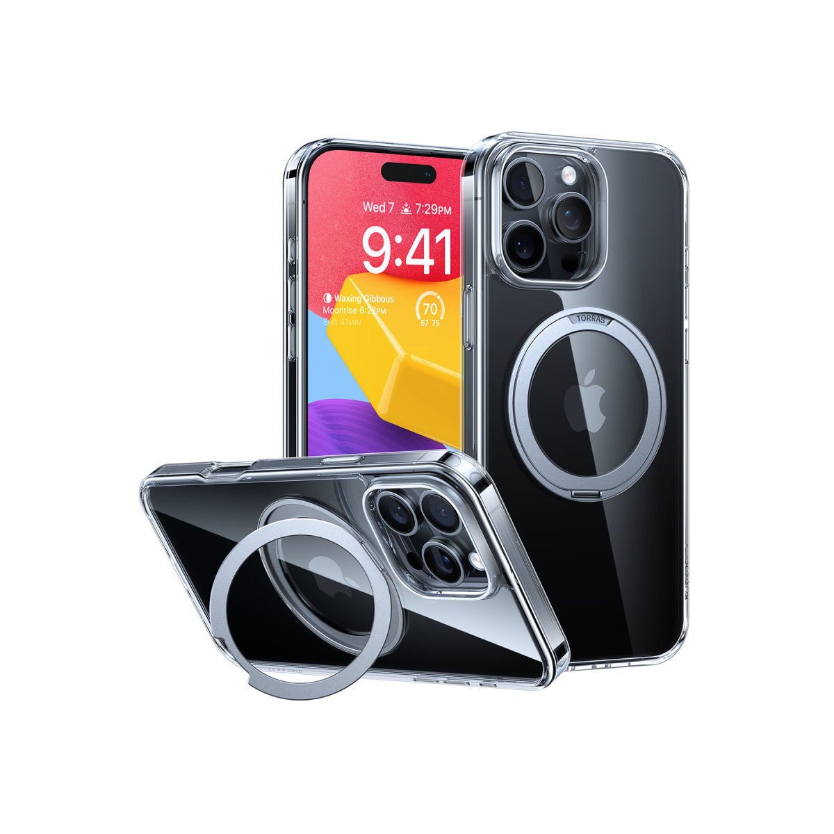 Ostand Pro Spin Serisi Kılıf - iPhone 16 Pro