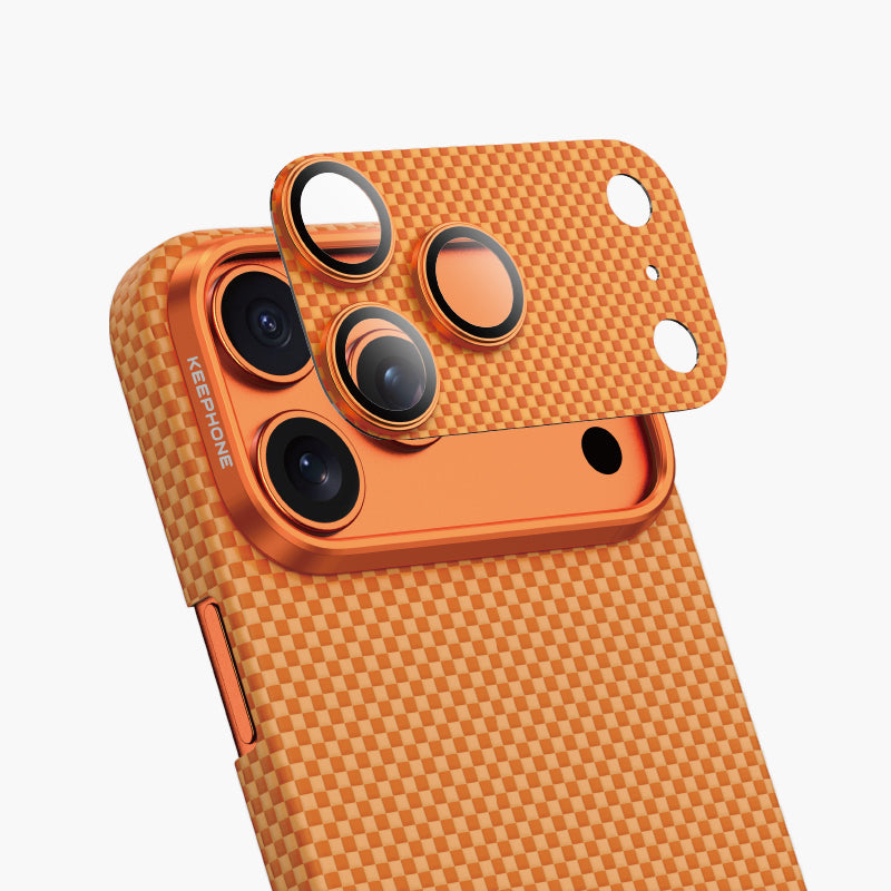 Kevlar Kamera Lens Koruyucu - iPhone 17 Pro Max