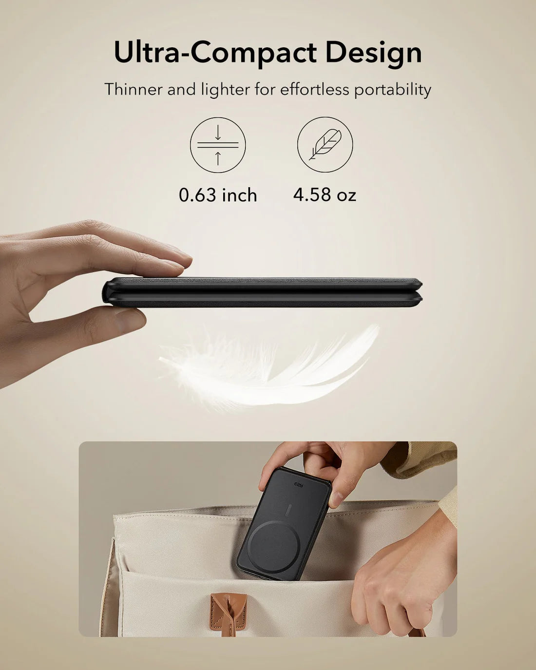 HaloLock Travel 3-in-1 Şarj Seti Çantası