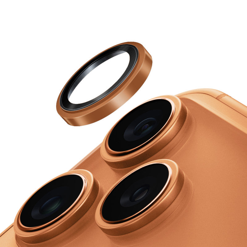 Optix Prime Sapphire Çelik Kamera Lens Koruyucu - iPhone 17 Pro Max