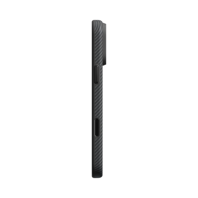 Military-Grade 1500D Classic Serisi Black-Grey Twill Serisi Kılıf - iPhone 18 Pro