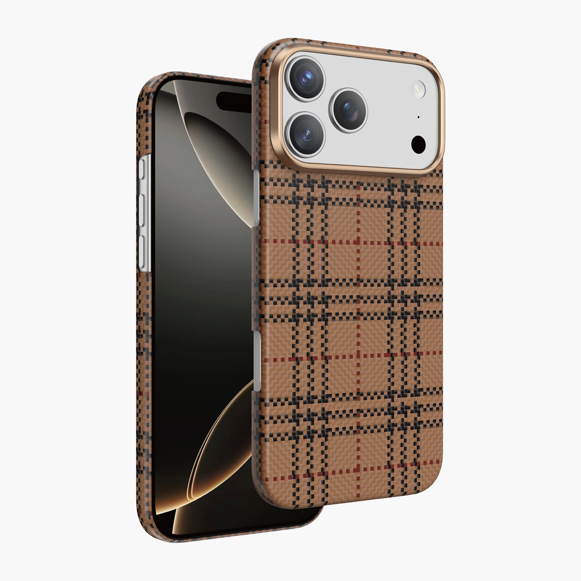 Kevlar Scots Serisi Kılıf - iPhone 17 Pro