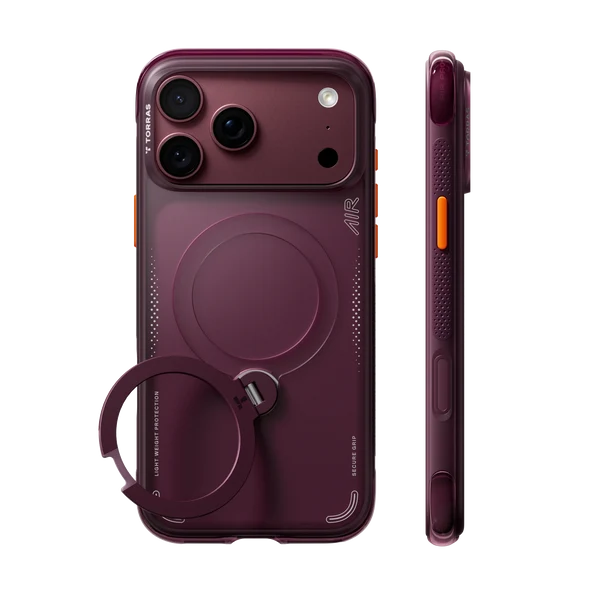 TORRAS Ostand Q3 Air Serisi Kılıf - iPhone 18 Pro Max