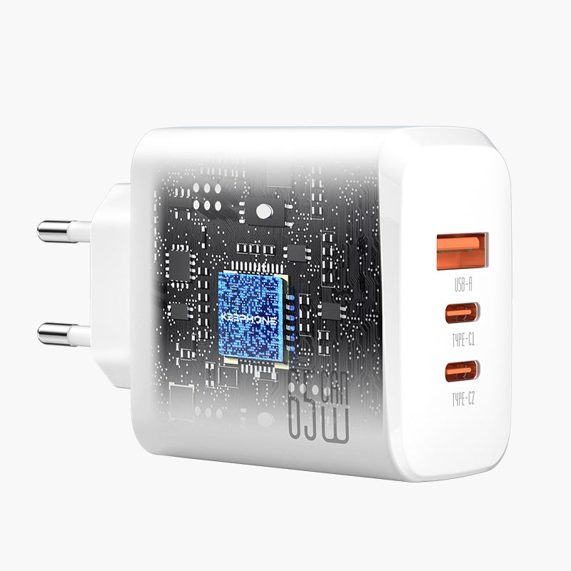 Wall Charger 65W GaN Teknolojili Şarj Adaptörü