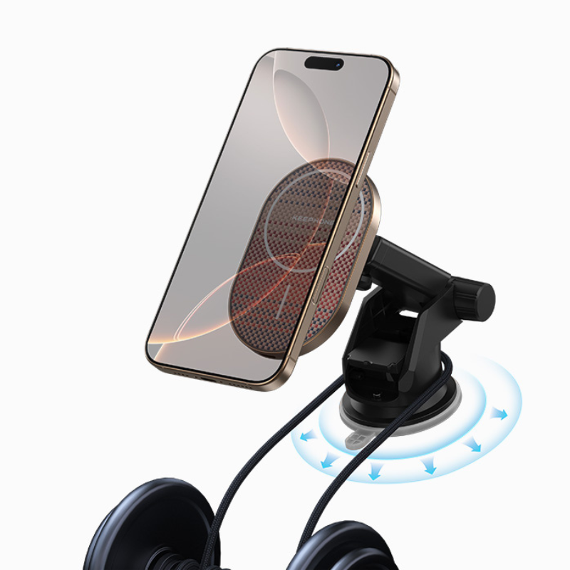 Kevlar 2-in-1 Araç İçi Telefon Tutucu