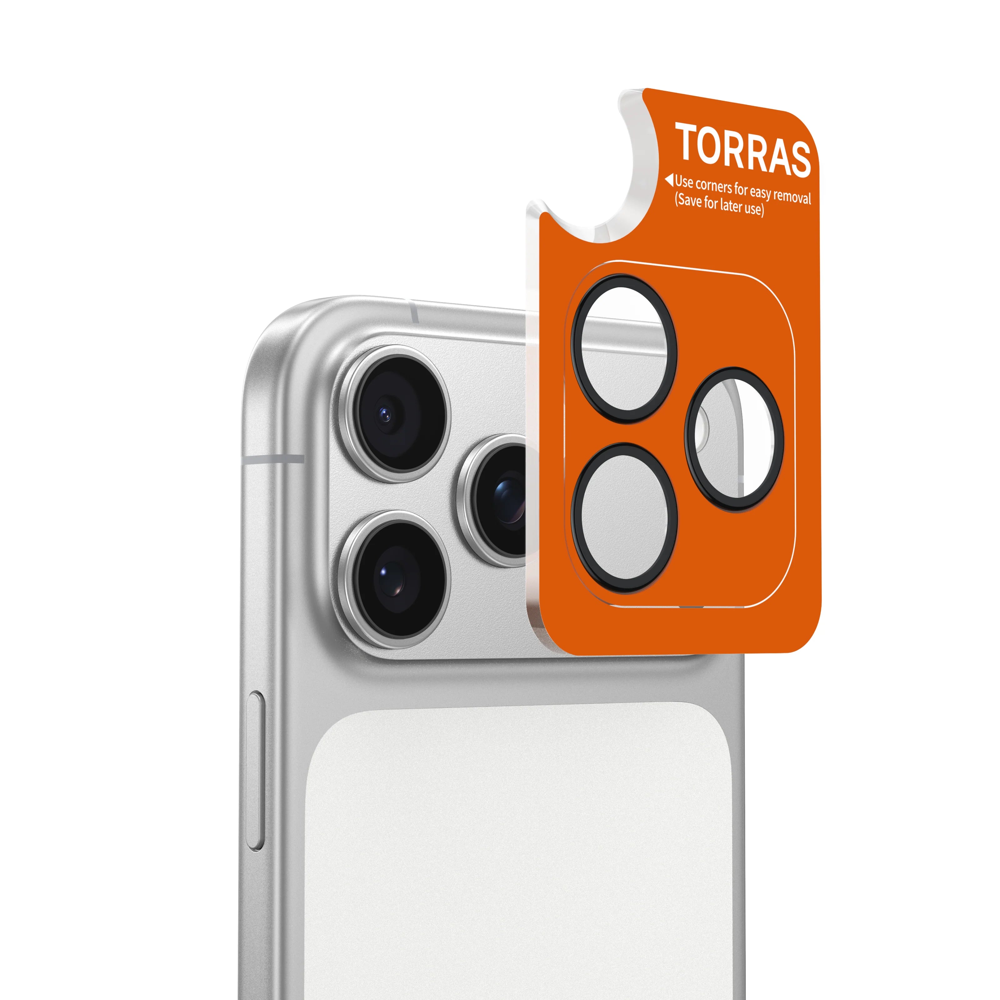LensGuard Anti Glare Optix Kamera Lens Koruyucu - iPhone 17 Pro Max