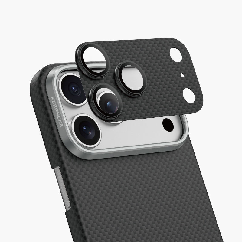Kevlar Kamera Lens Koruyucu - iPhone 17 Pro Max
