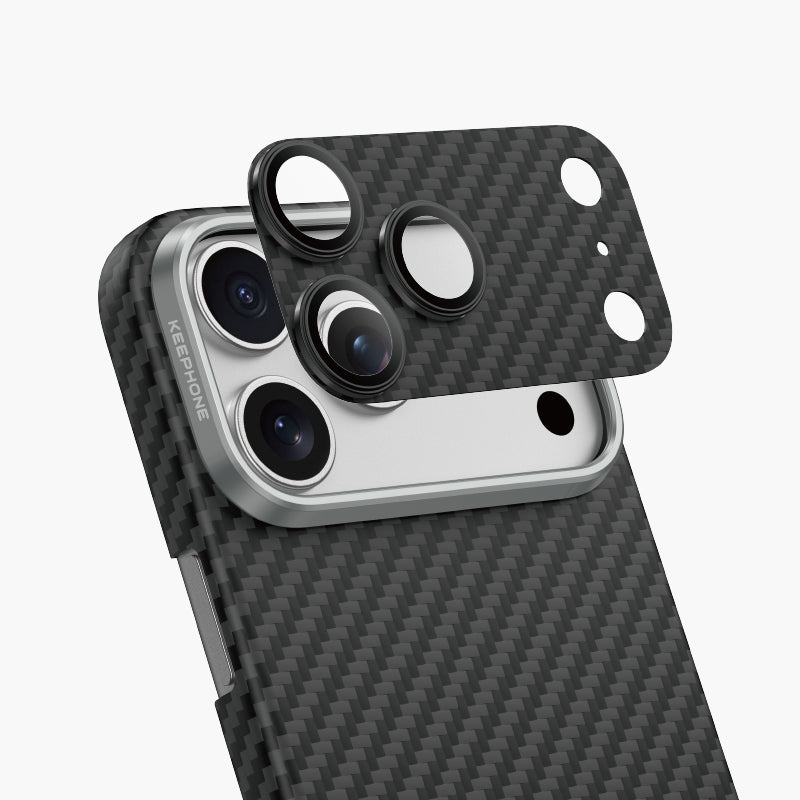 Kevlar Kamera Lens Koruyucu - iPhone 17 Pro Max