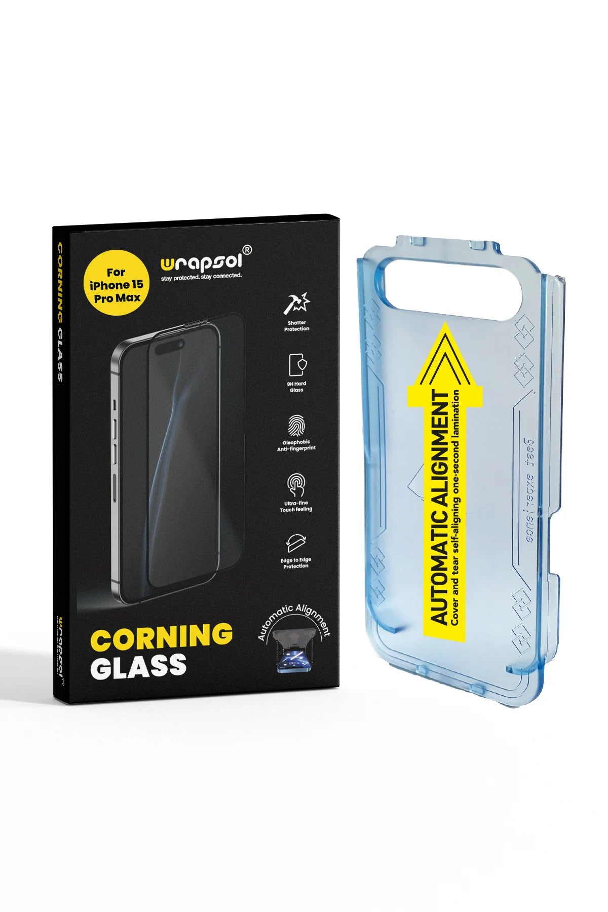 Corning Glass Sapphire Ekran Koruyucu - iPhone 15 Pro Max