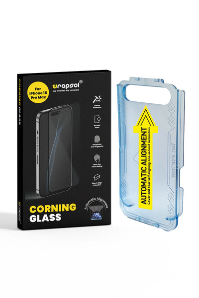 Corning Glass Sapphire Ekran Koruyucu - iPhone 15 Pro Max
