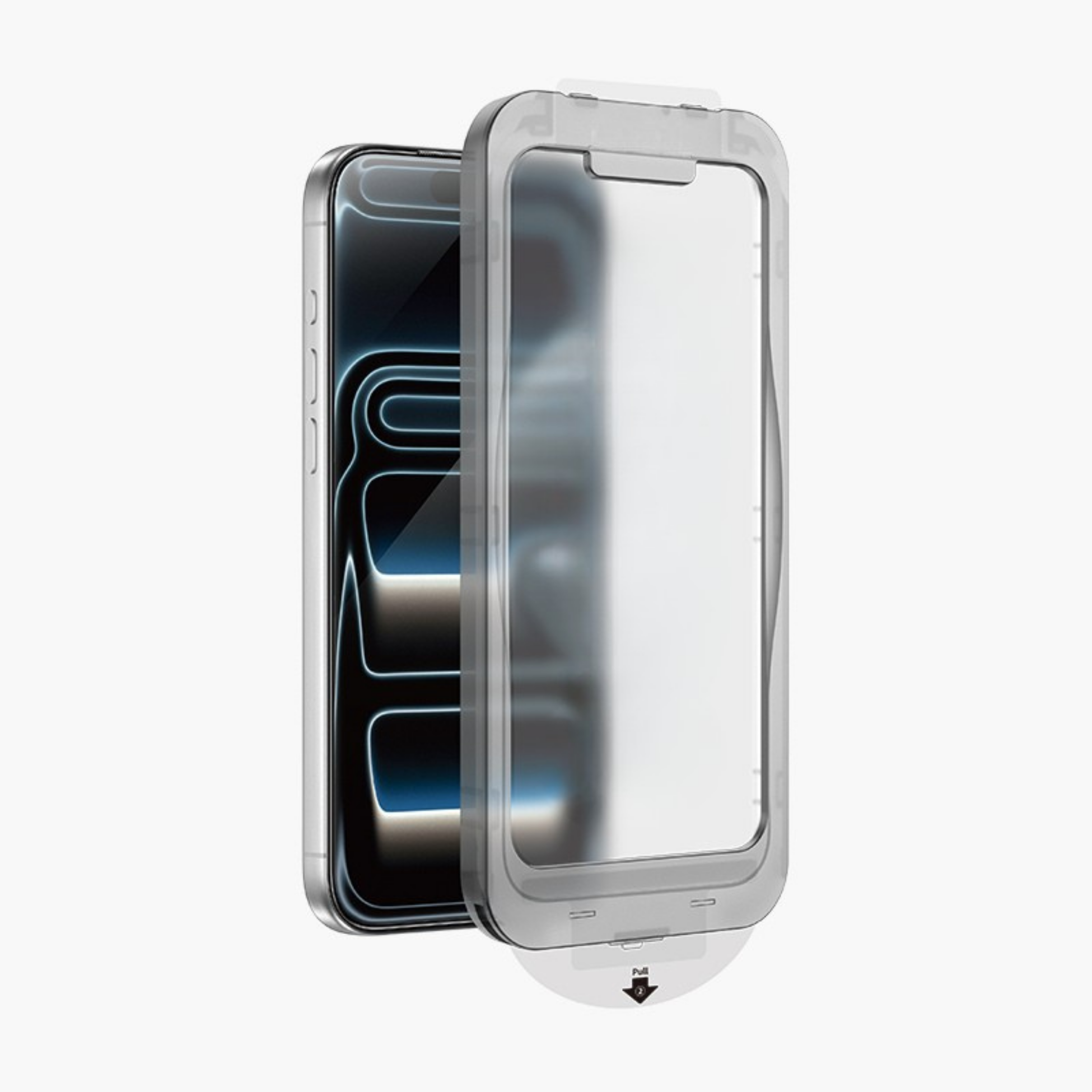 Carbon Sapphire Uygulama Kitli Ekran Koruyucu - iPhone 15