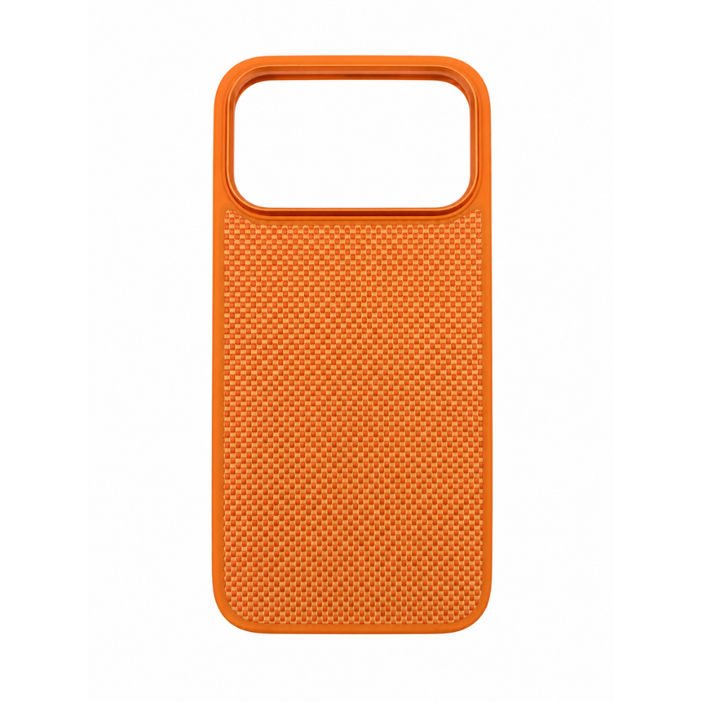 Knitted Orange Aramid Serisi Kevlar Kılıf - iPhone 17 Pro Max