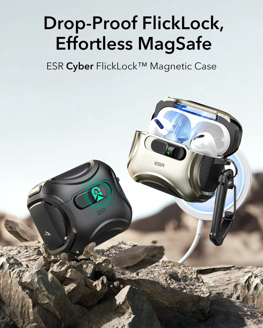 Cyber Flicklock Serisi Kılıf - AirPods Pro 3