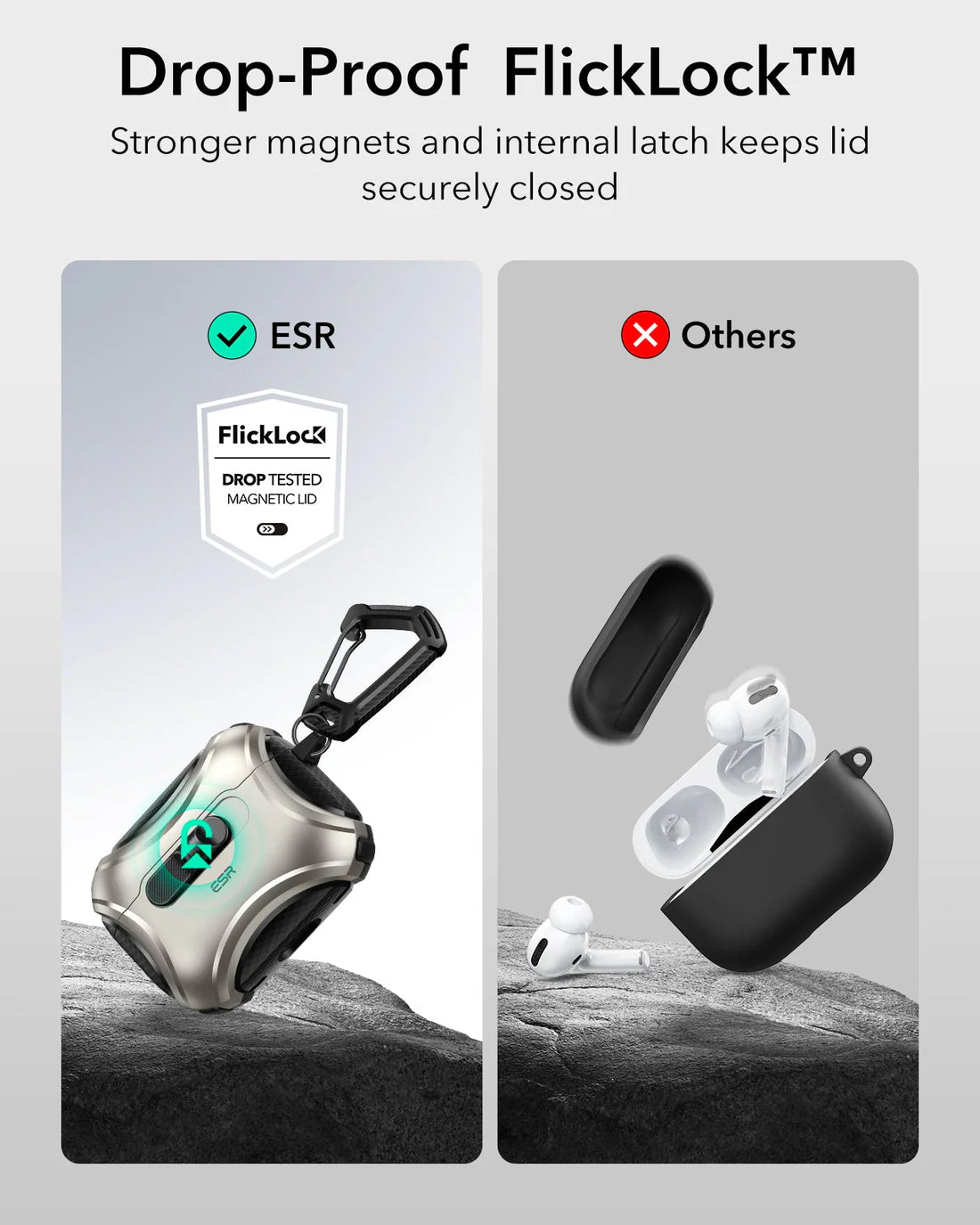 Cyber Flicklock Serisi Kılıf - AirPods Pro 3
