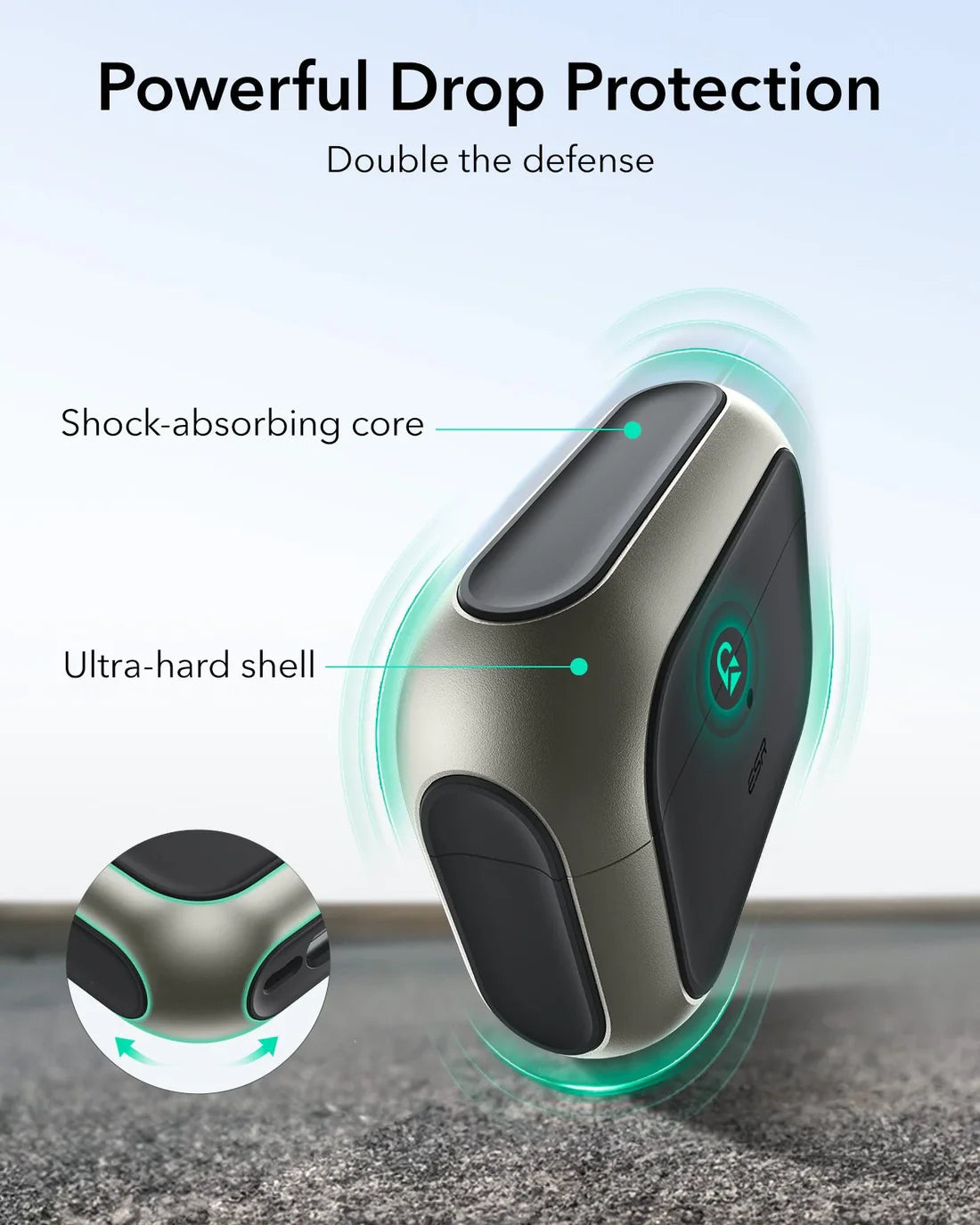 Orbit Hybrid Serisi Kılıf - AirPods Pro 3