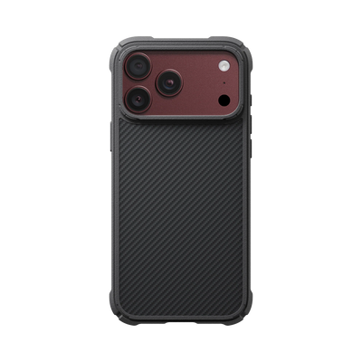 Aramid Pro Guard Black-Gray Serisi Kılıf - iPhone 18 Pro Max