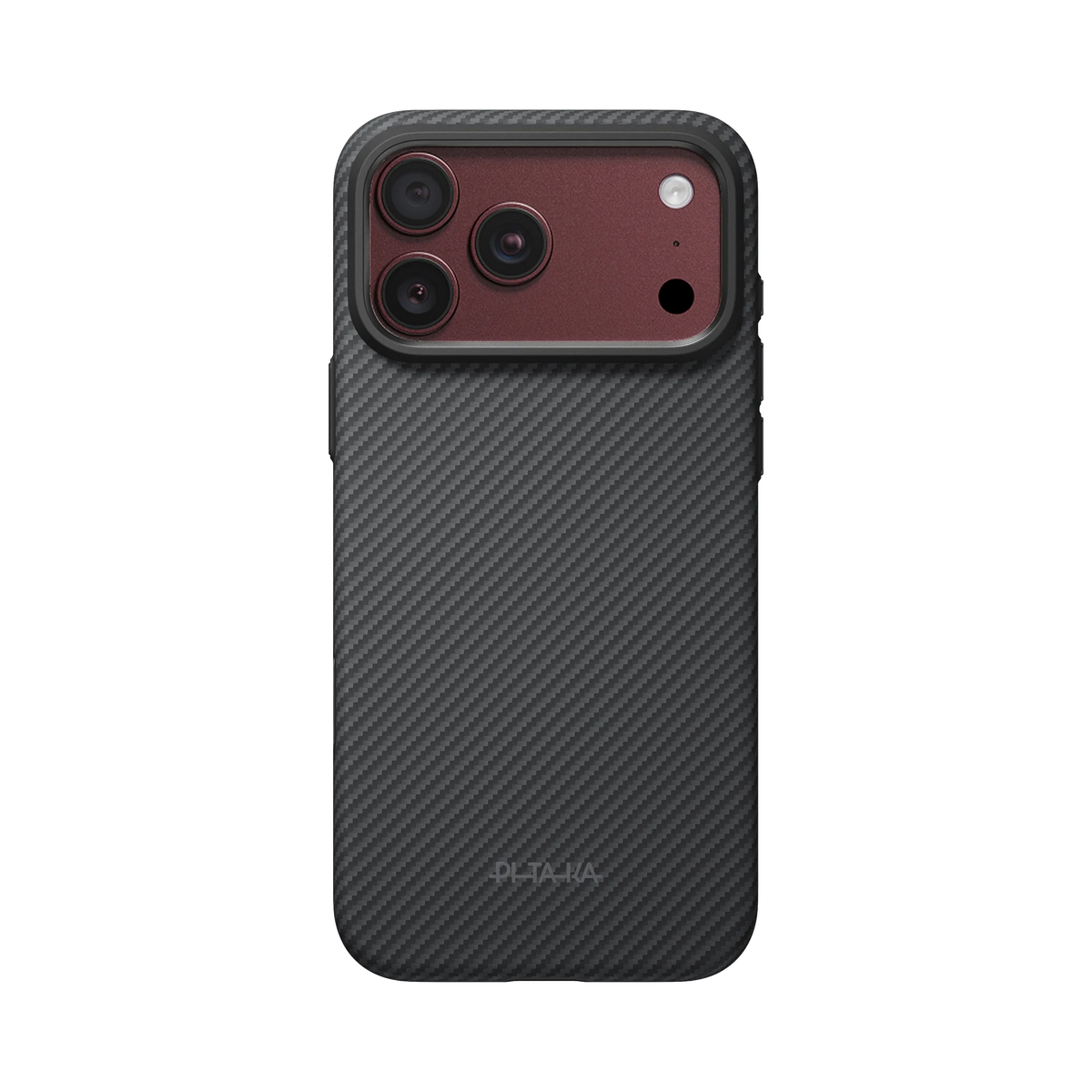 Military-Grade 1500D Classic Serisi Black-Grey Twill Serisi Kılıf - iPhone 18 Pro