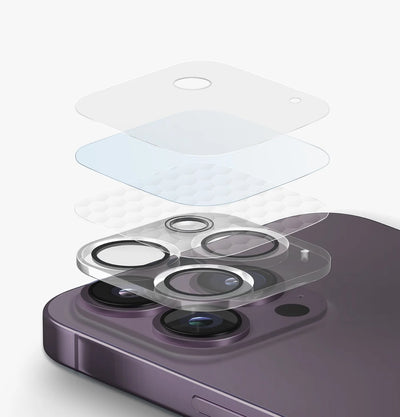 Optix Tam Kaplayan Kamera Lens Koruyucu - iPhone 14 / 14 Plus